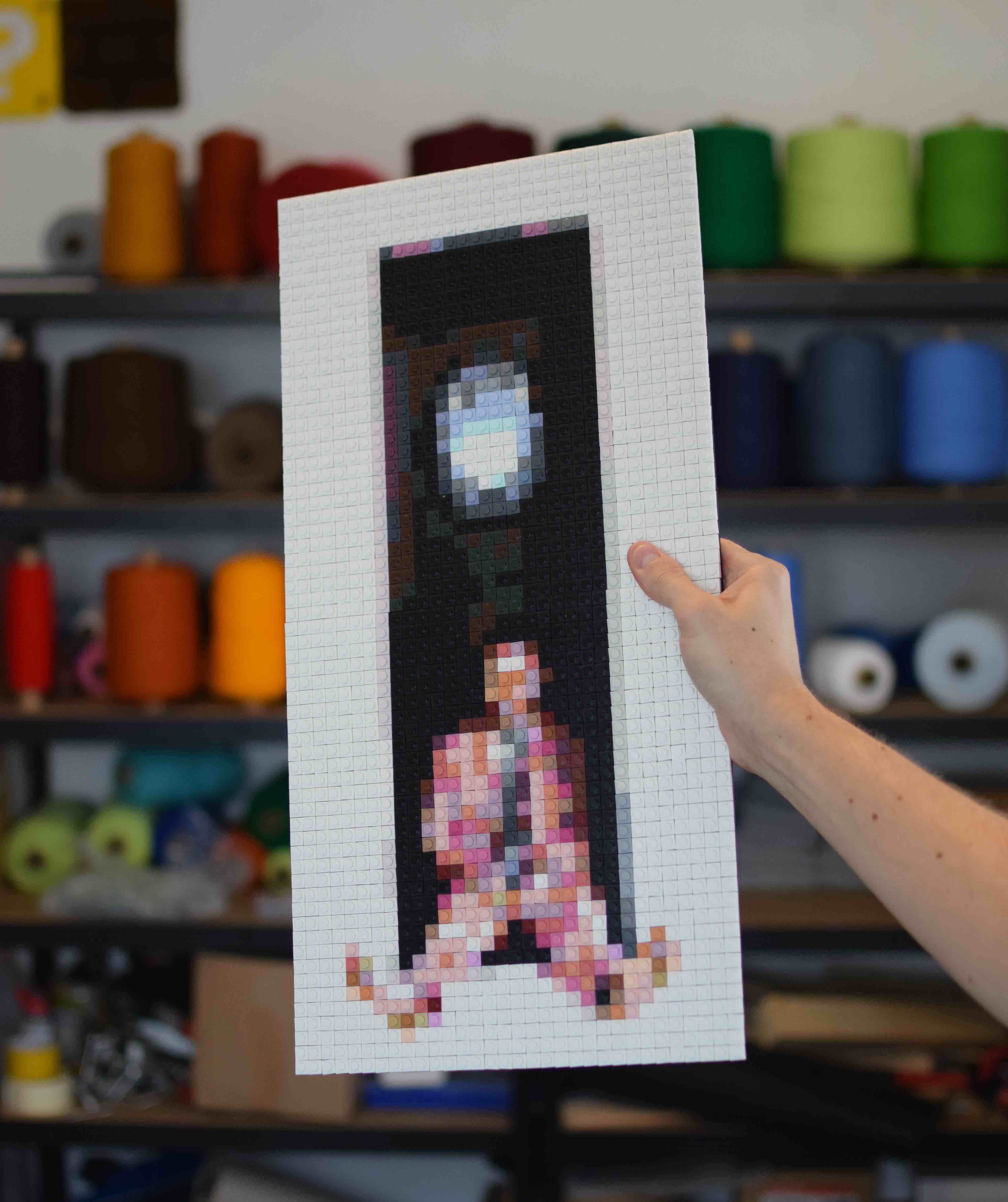 Exemple de tableau personnalisé en briques